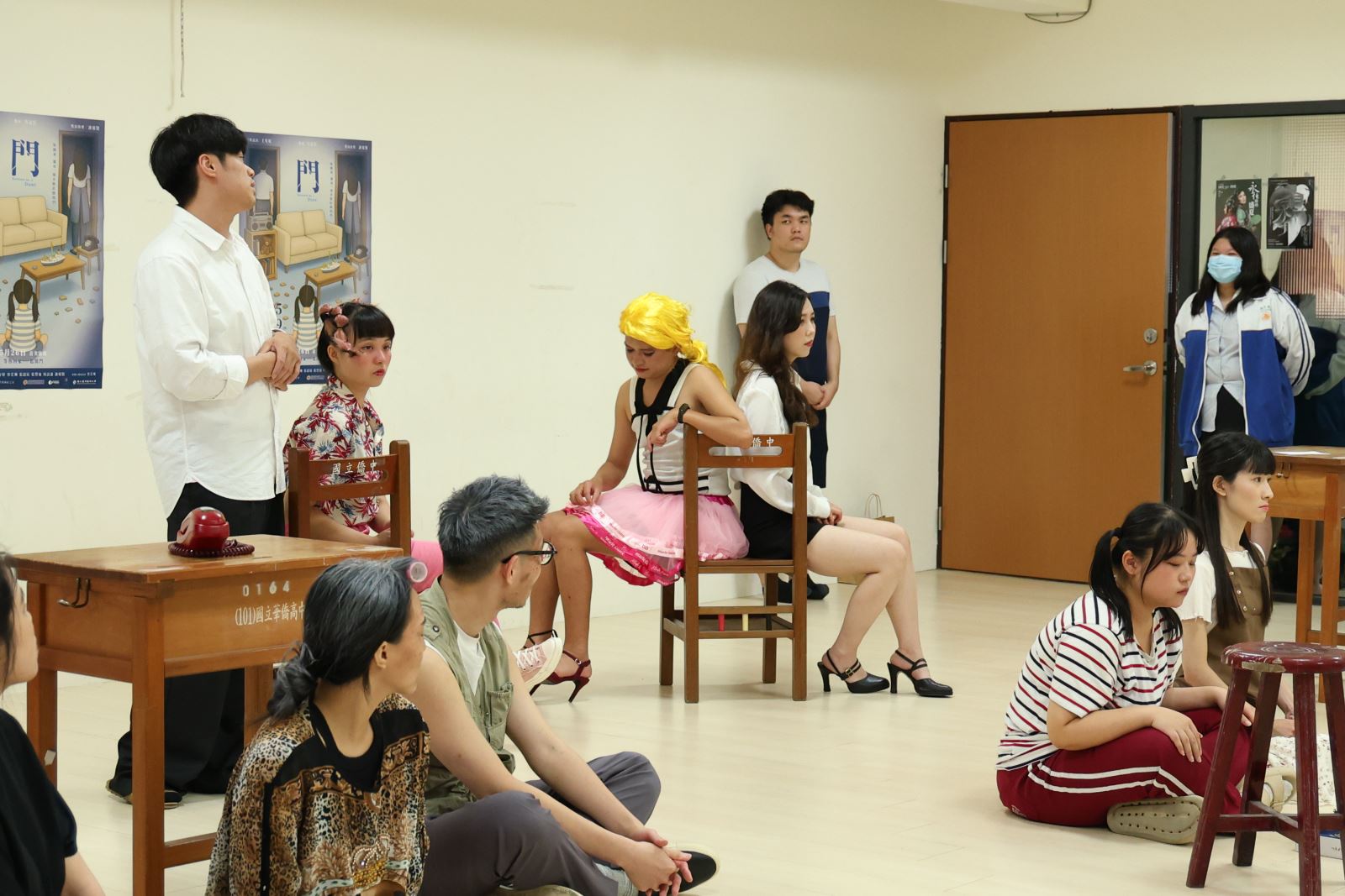 活動演出前側拍