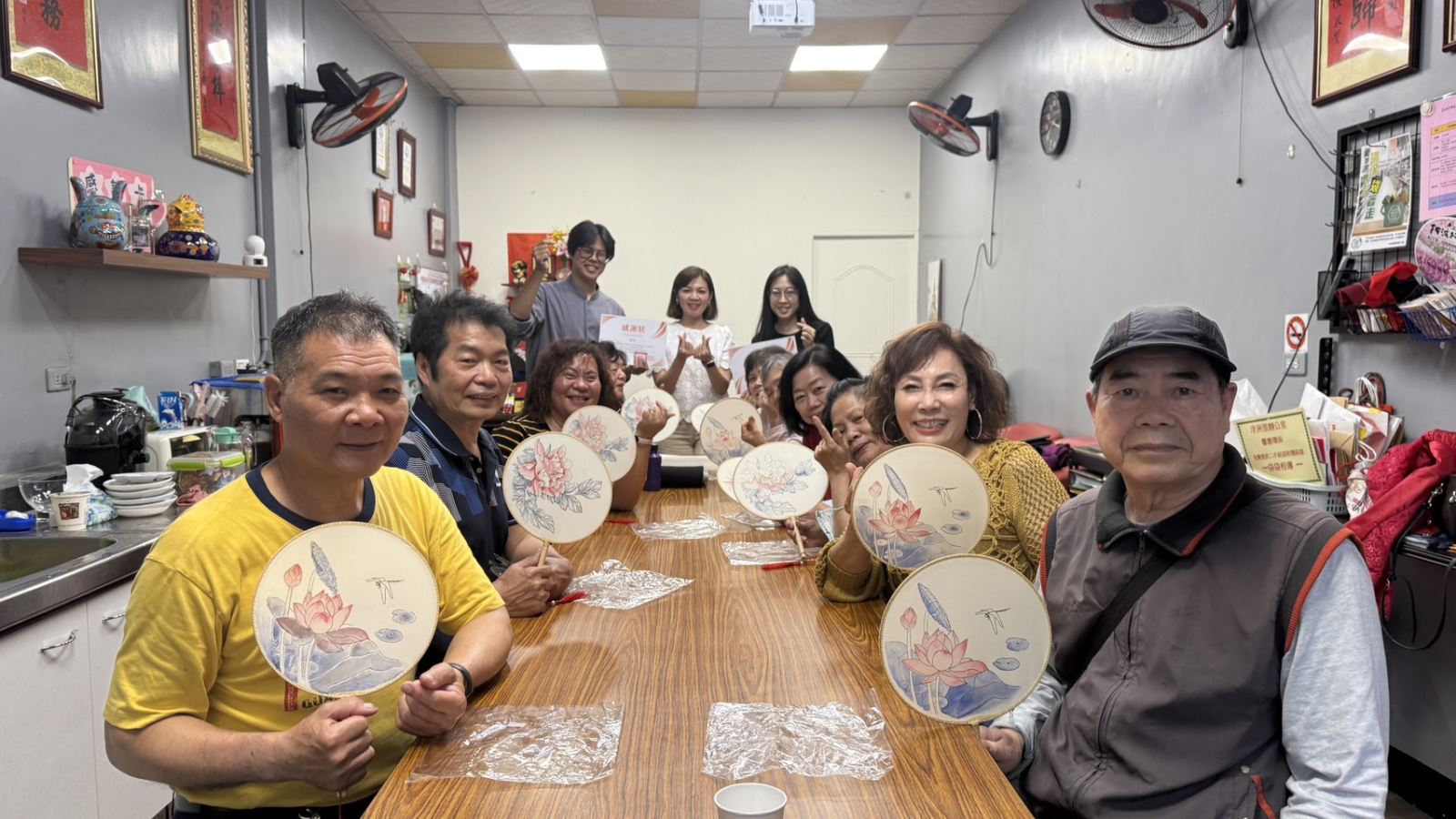 114年浮洲里書畫趣生活課程活動照